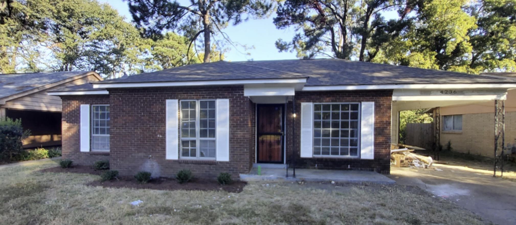 4236 Arrowhead Road Memphis, TN 38118 - Photo 1 of 1 Ranch-style house featuring a carport