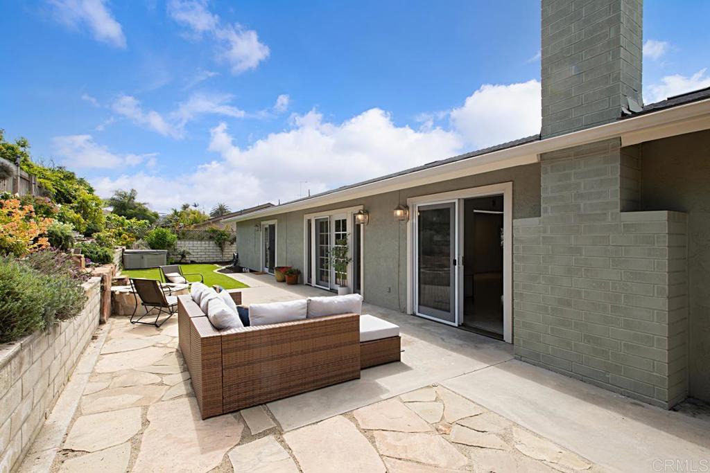 1671 James Drive Carlsbad, CA 92008 - Photo 35 of 41 a view of a patio with couches and potted plants