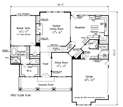 955 Thornblade Way Blue Ridge, VA 24064 - Photo 4 of 5 first floor plan