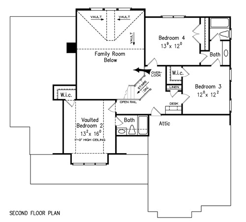 955 Thornblade Way Blue Ridge, VA 24064 - Photo 5 of 5 second floor plan