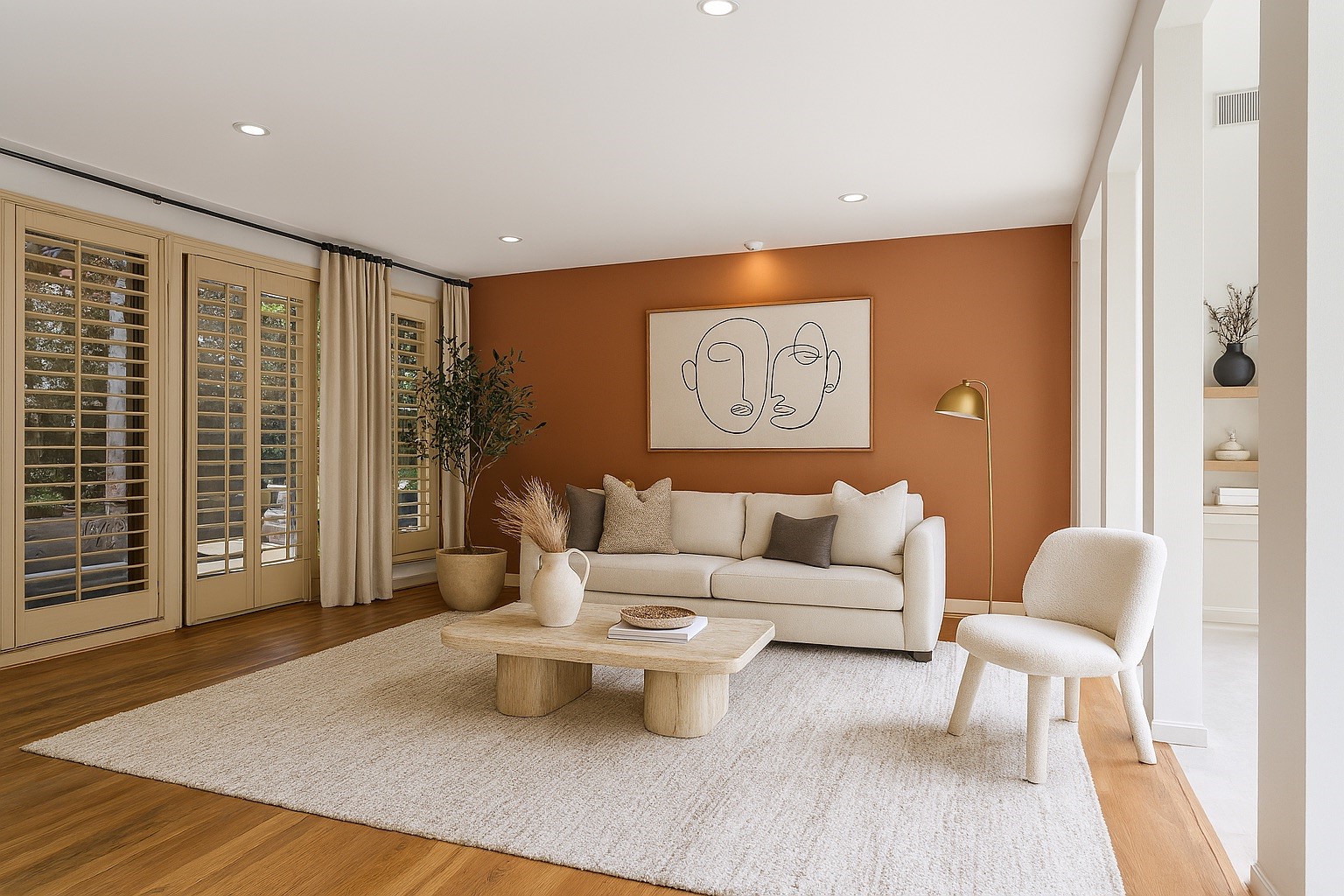 201 Vanderpool Lane, Unit 65 Houston, TX 77024 - Photo 19 of 34 a living room with furniture and a large window