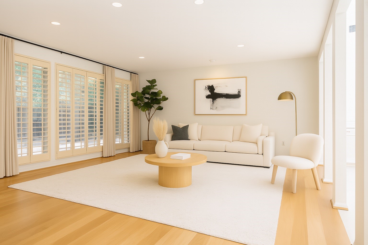 201 Vanderpool Lane, Unit 65 Houston, TX 77024 - Photo 25 of 34 a living room with furniture and a large window