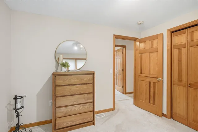 a room with furniture and a window