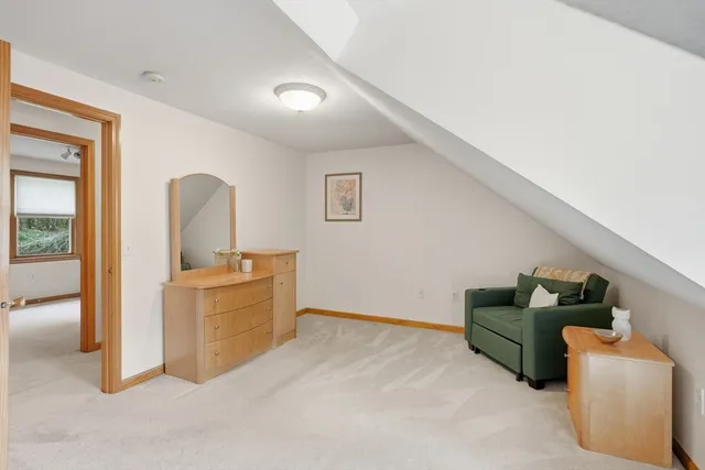 a front view of a house with a flat screen tv