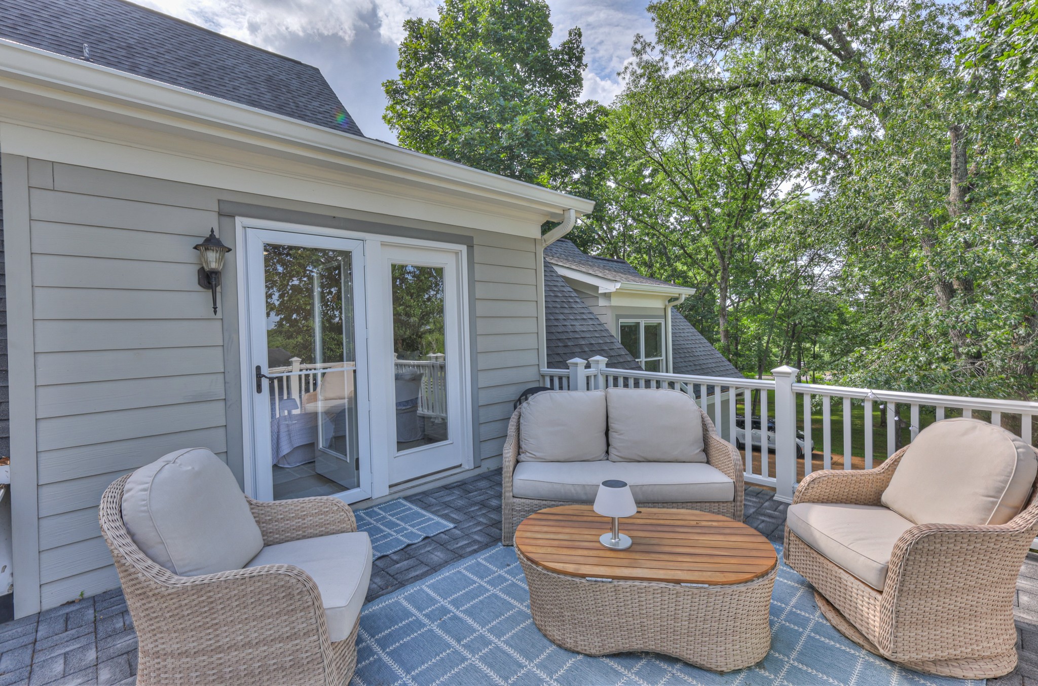 4288 Central Valley Road Murfreesboro, TN 37129 - Photo 50 of 77 a outdoor living space with furniture and outdoor view