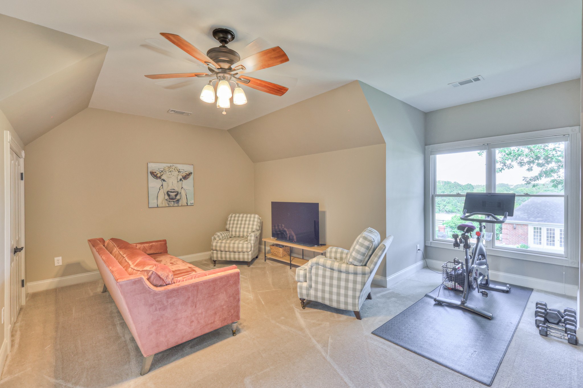 4288 Central Valley Road Murfreesboro, TN 37129 - Photo 53 of 77 a living room with furniture and a chandelier