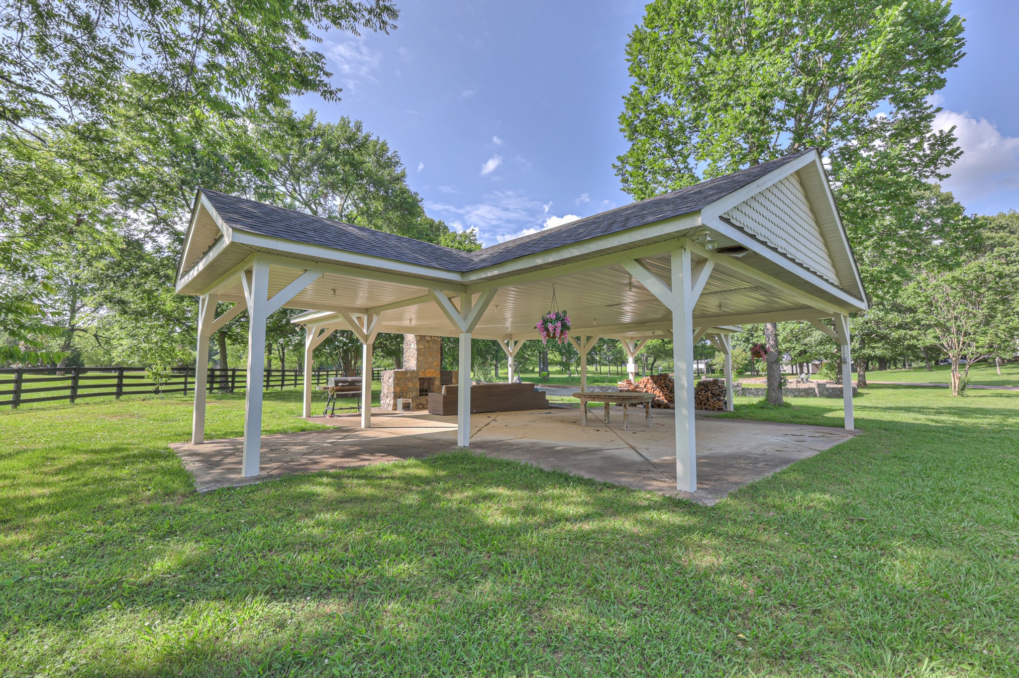 4288 Central Valley Road Murfreesboro, TN 37129 - Photo 70 of 77 a view of a house with a yard and sitting area