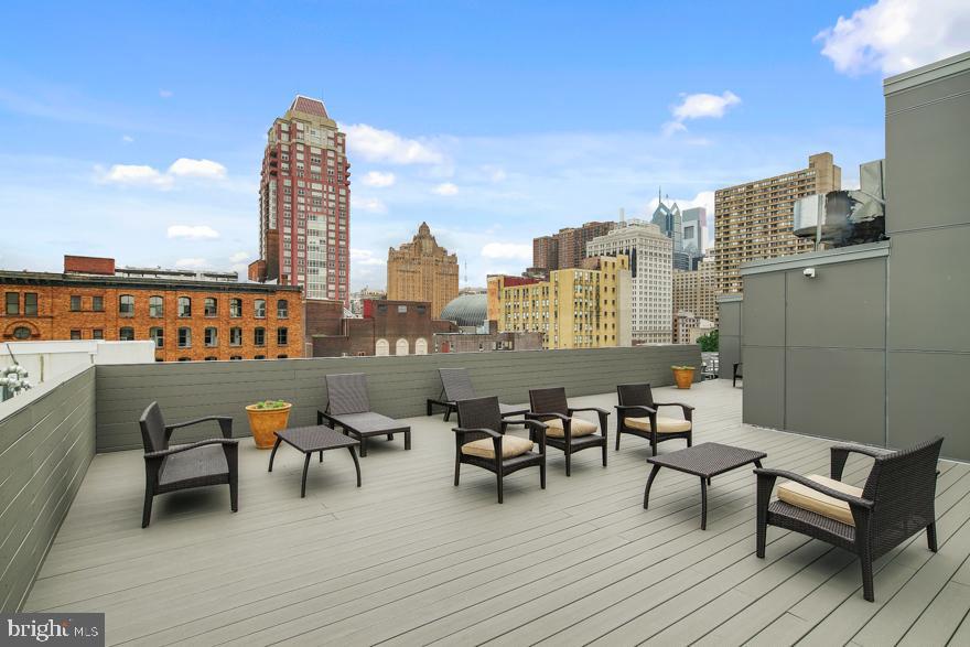 412 South 13th Street, Unit 208 Philadelphia, PA 19147 - Photo 10 of 10 a view of a terrace with sitting area