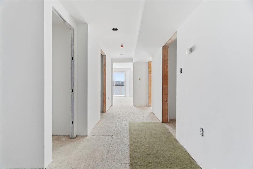1 Pius Street, Unit A4 Pittsburgh, PA 15203 - Photo 21 of 40 hallway to bedrooms on lower level
