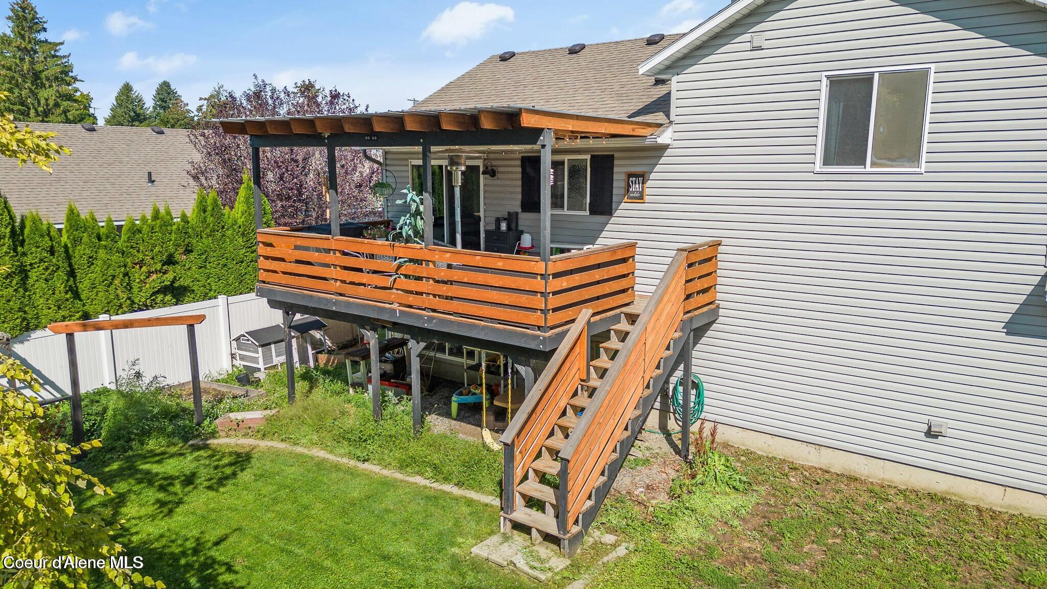1150 Jamison Court Post Falls, ID 83854 - Photo 24 of 36 Jamison Back Deck