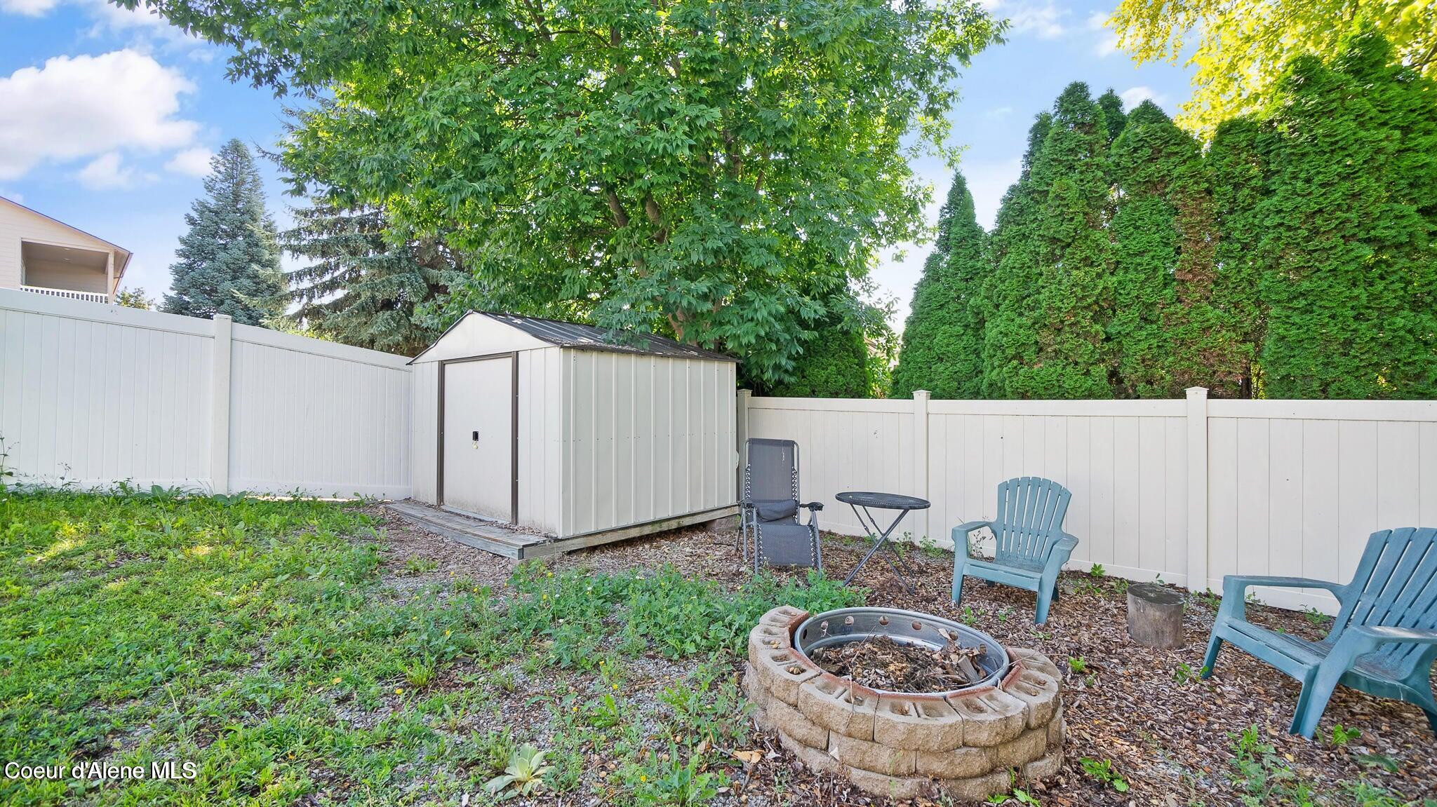 1150 Jamison Court Post Falls, ID 83854 - Photo 27 of 36 Jamison Shed Fire Pit