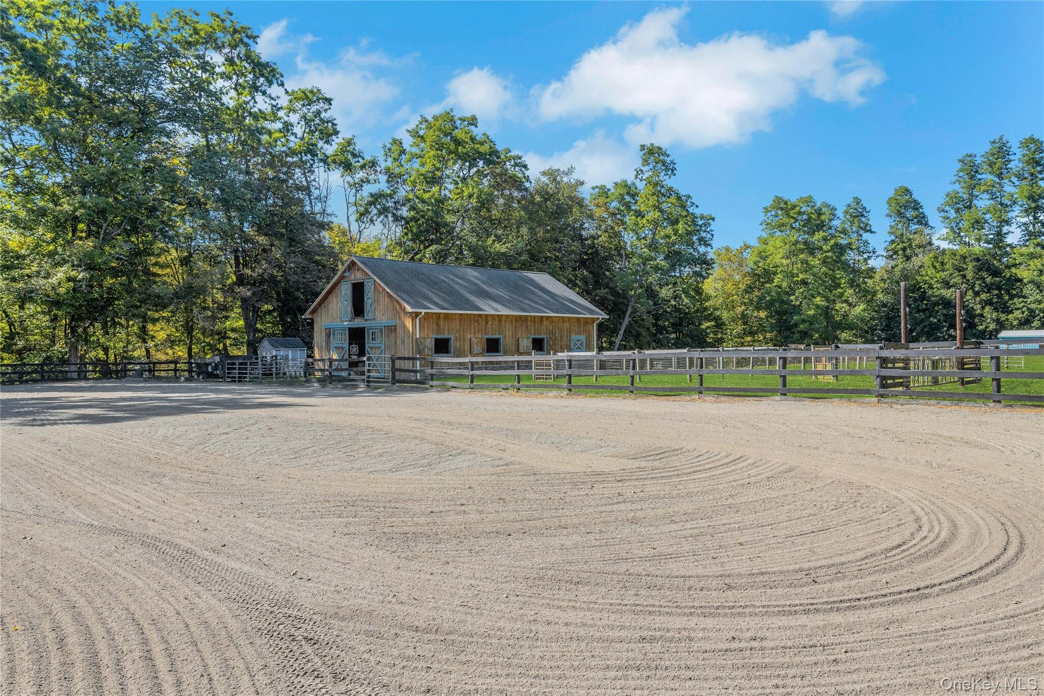 73 Lake Ellis Road Wingdale, NY 12594 - Photo 14 of 41 Horse barn featuring view of scattered trees