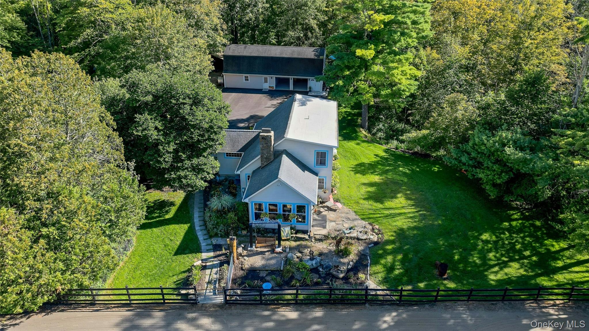 73 Lake Ellis Road Wingdale, NY 12594 - Photo 26 of 41 View from above of property