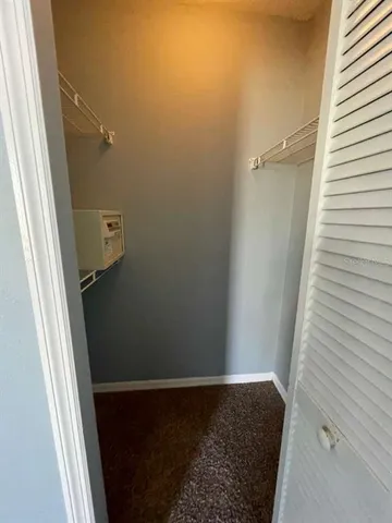 a view of walk in closet