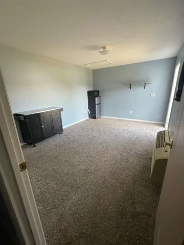 a view of empty room