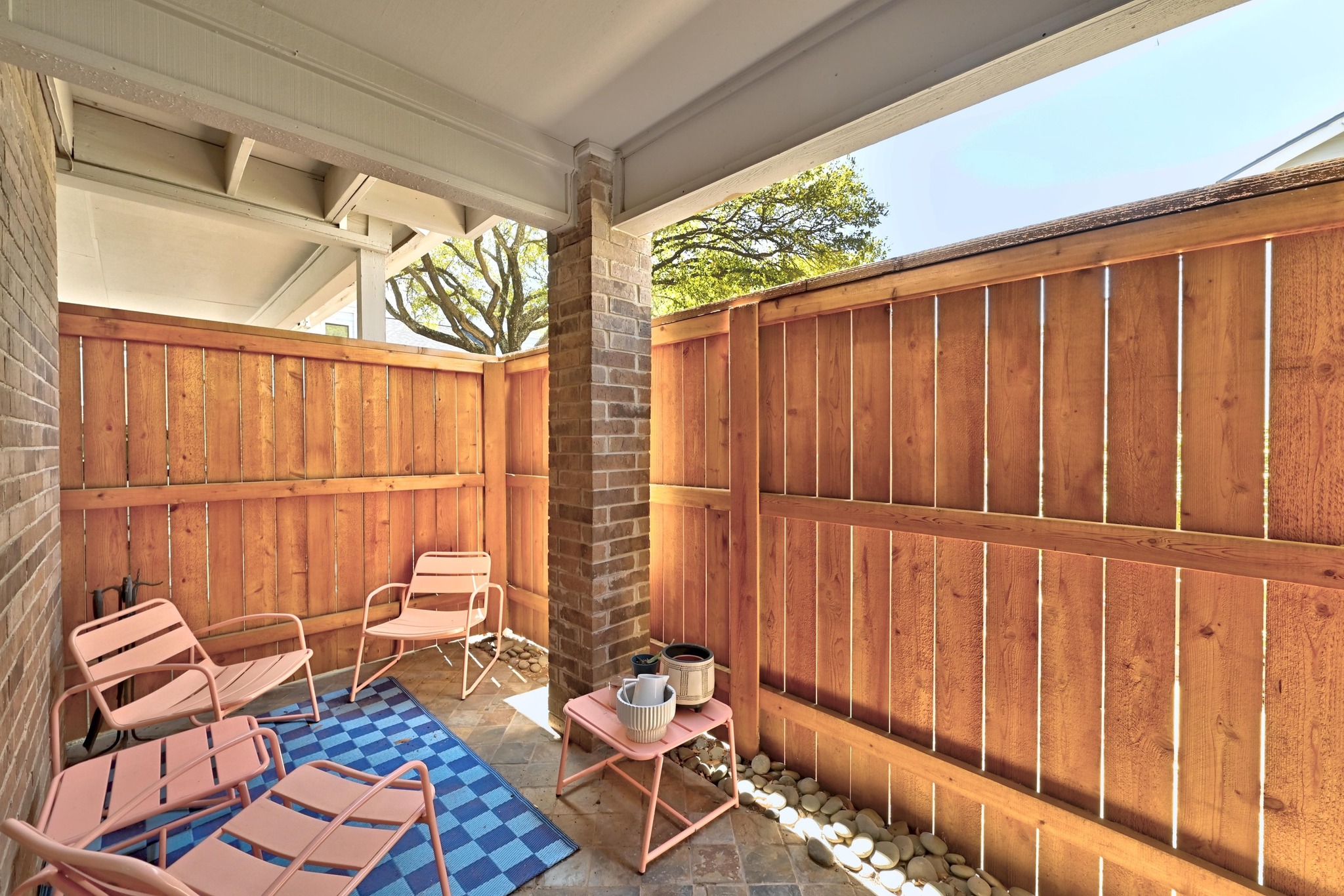 7635 Guadalupe Street, Unit 1002 Austin, TX 78752 - Photo 22 of 27 a view of a balcony with chairs and with furniture