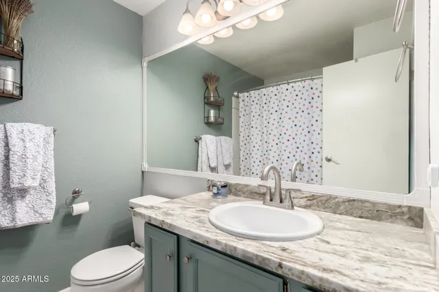 a view of a storage in a room