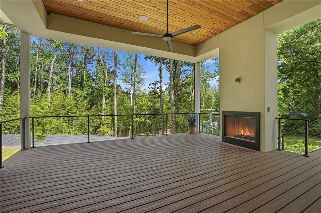 3293 Lenox Place Northeast Atlanta, GA 30324 - Photo 11 of 40 a view of porch with a garden