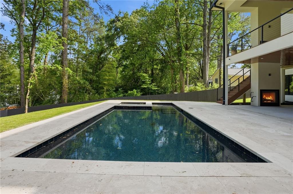 3293 Lenox Place Northeast Atlanta, GA 30324 - Photo 3 of 40 a view of swimming pool from a balcony