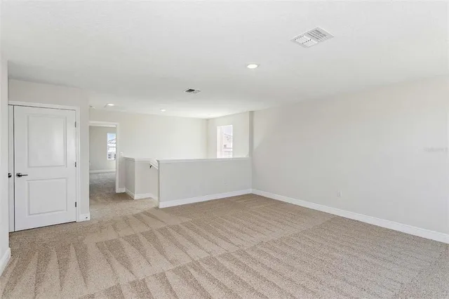 a view of empty room