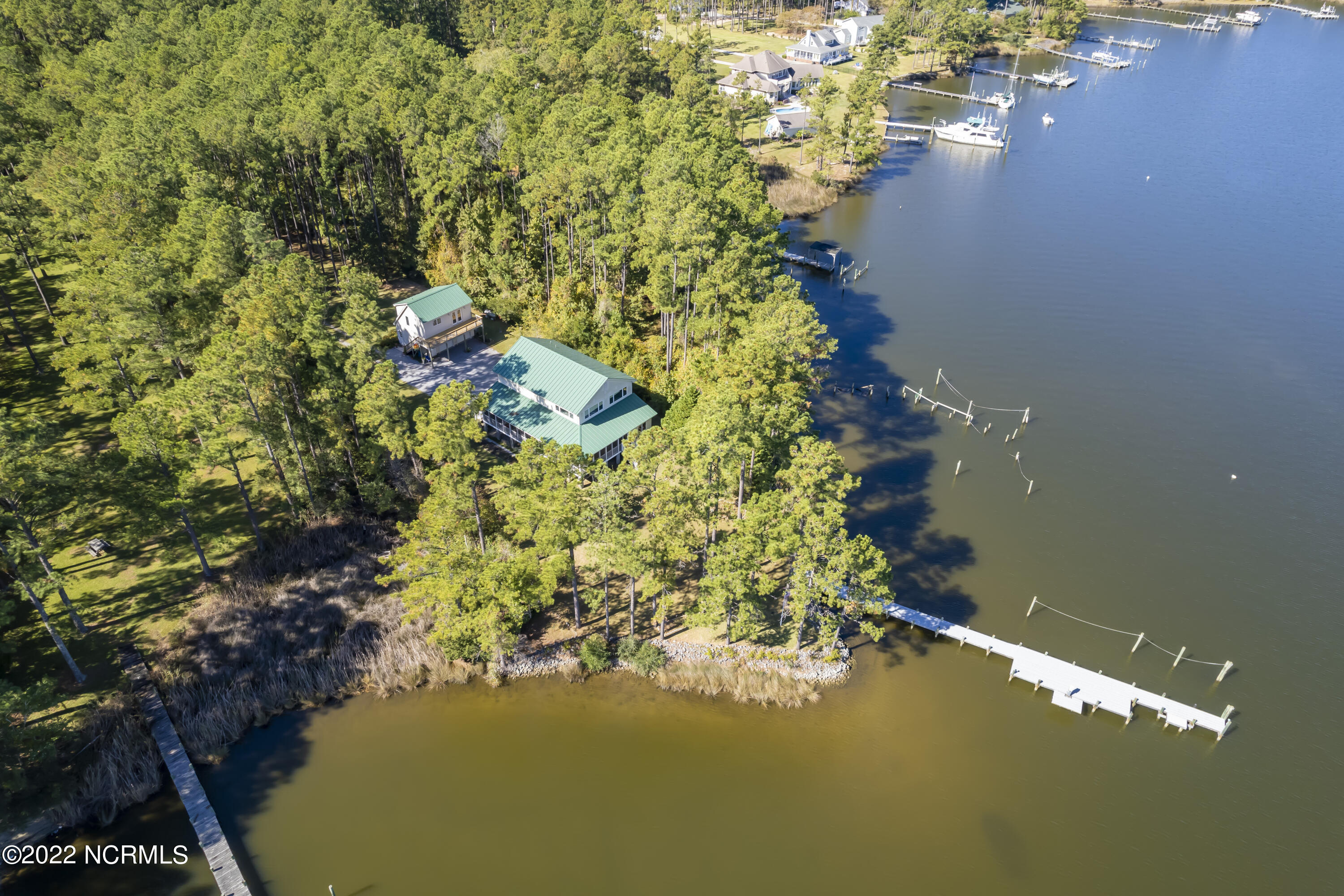 777 Fork Point Road Oriental, NC 28571 - Photo 104 of 112 Aerial View