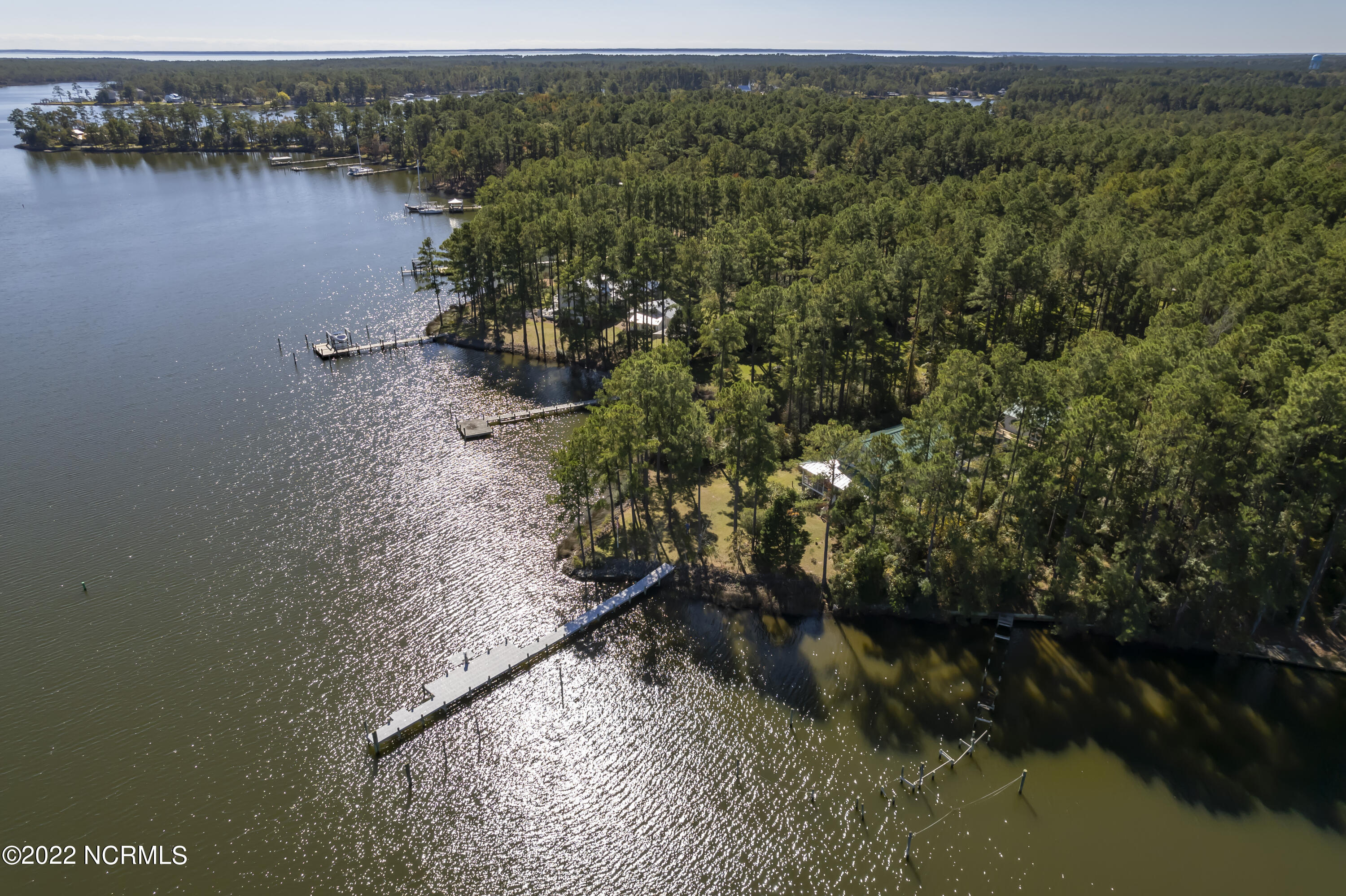 777 Fork Point Road Oriental, NC 28571 - Photo 110 of 112 Aerial View