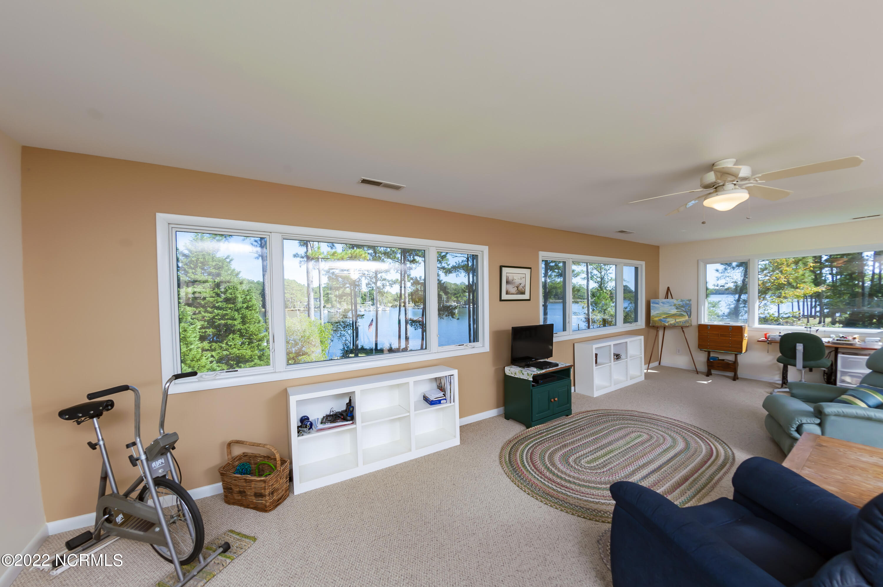 777 Fork Point Road Oriental, NC 28571 - Photo 25 of 112 Panoramic Views of Brown Creek from BR