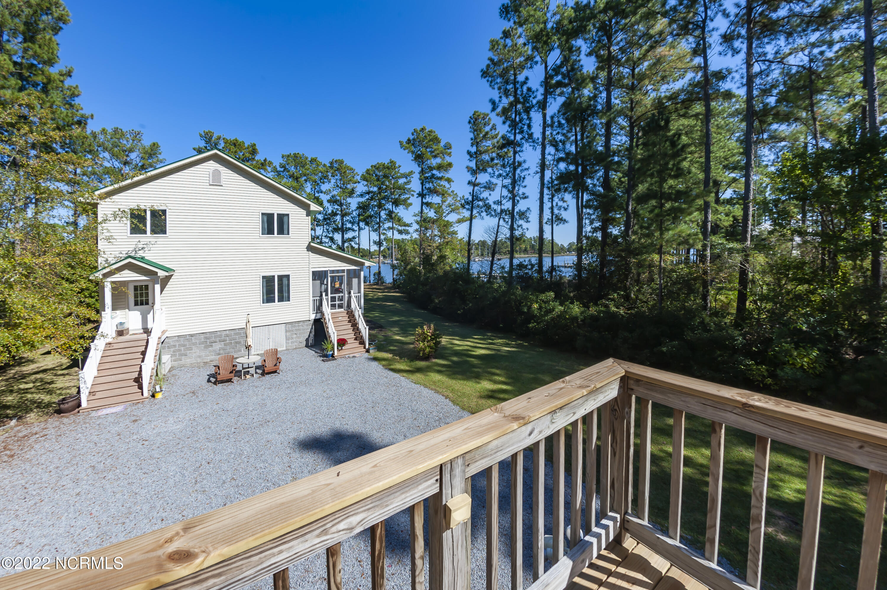 777 Fork Point Road Oriental, NC 28571 - Photo 40 of 112 View of Brown Creek from Carriage House