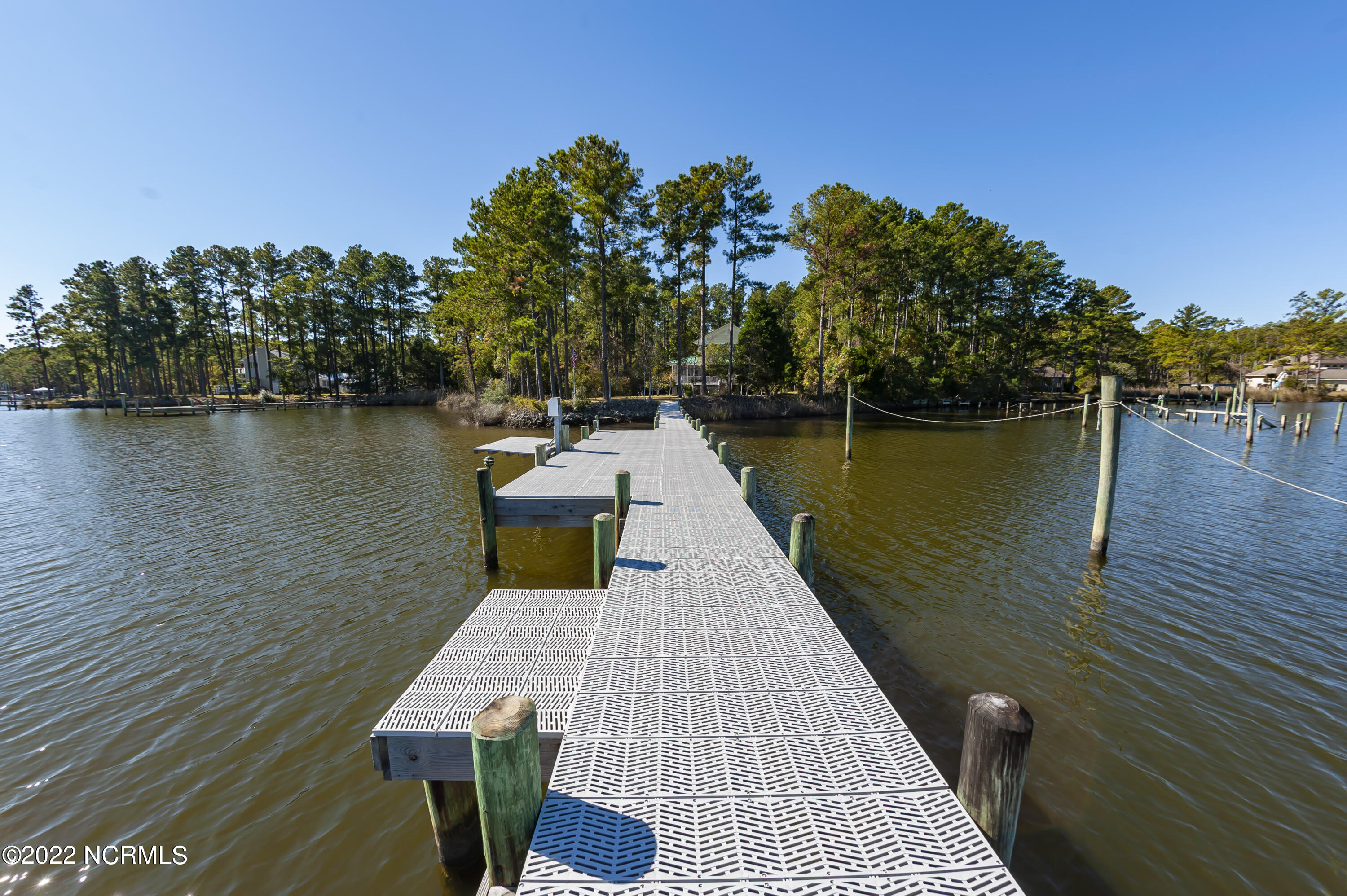 777 Fork Point Road Oriental, NC 28571 - Photo 56 of 112 Boat Dock with Sure-Step Surface