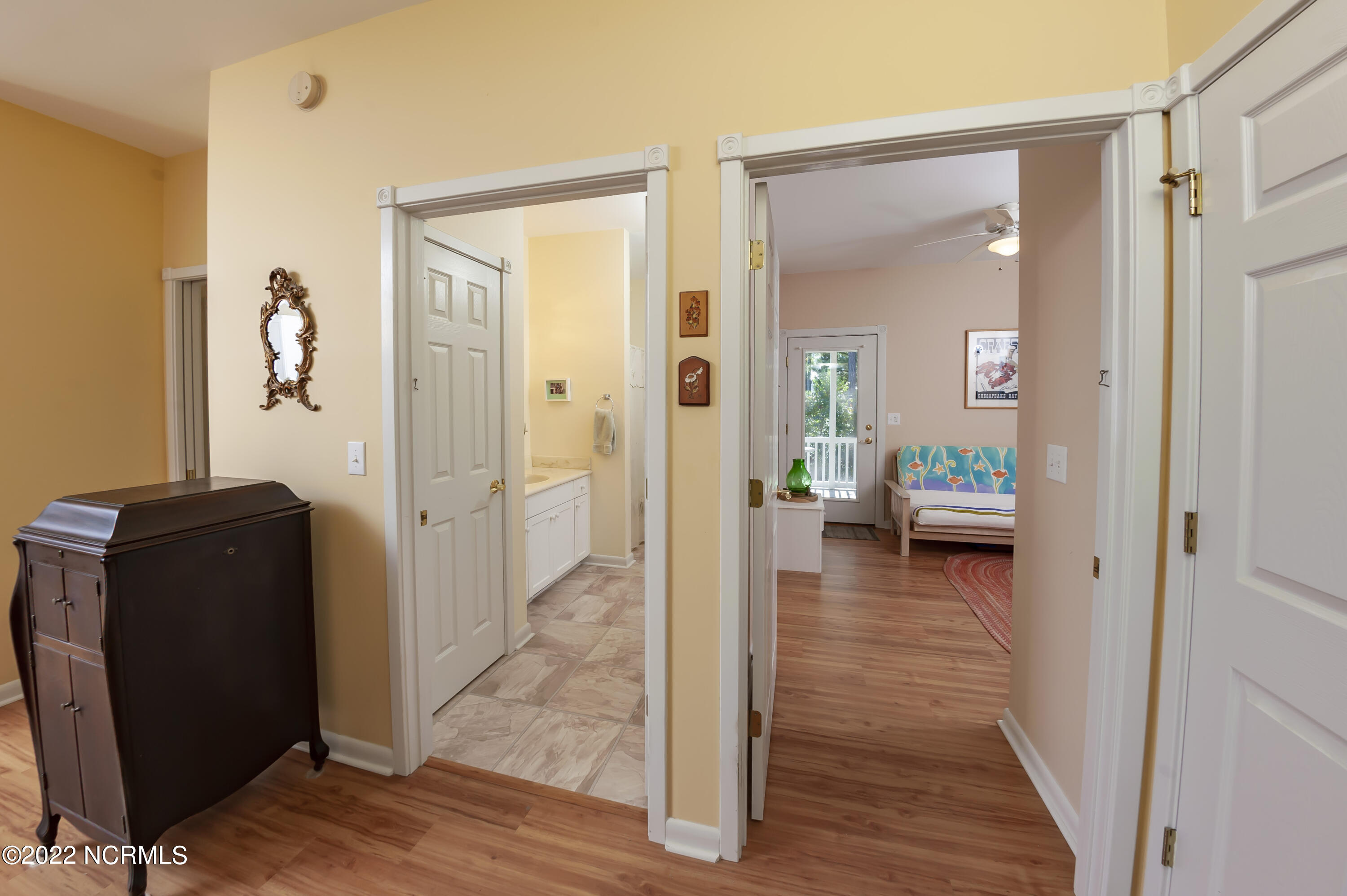 777 Fork Point Road Oriental, NC 28571 - Photo 77 of 112 Guest Bath & Guest Bedroom
