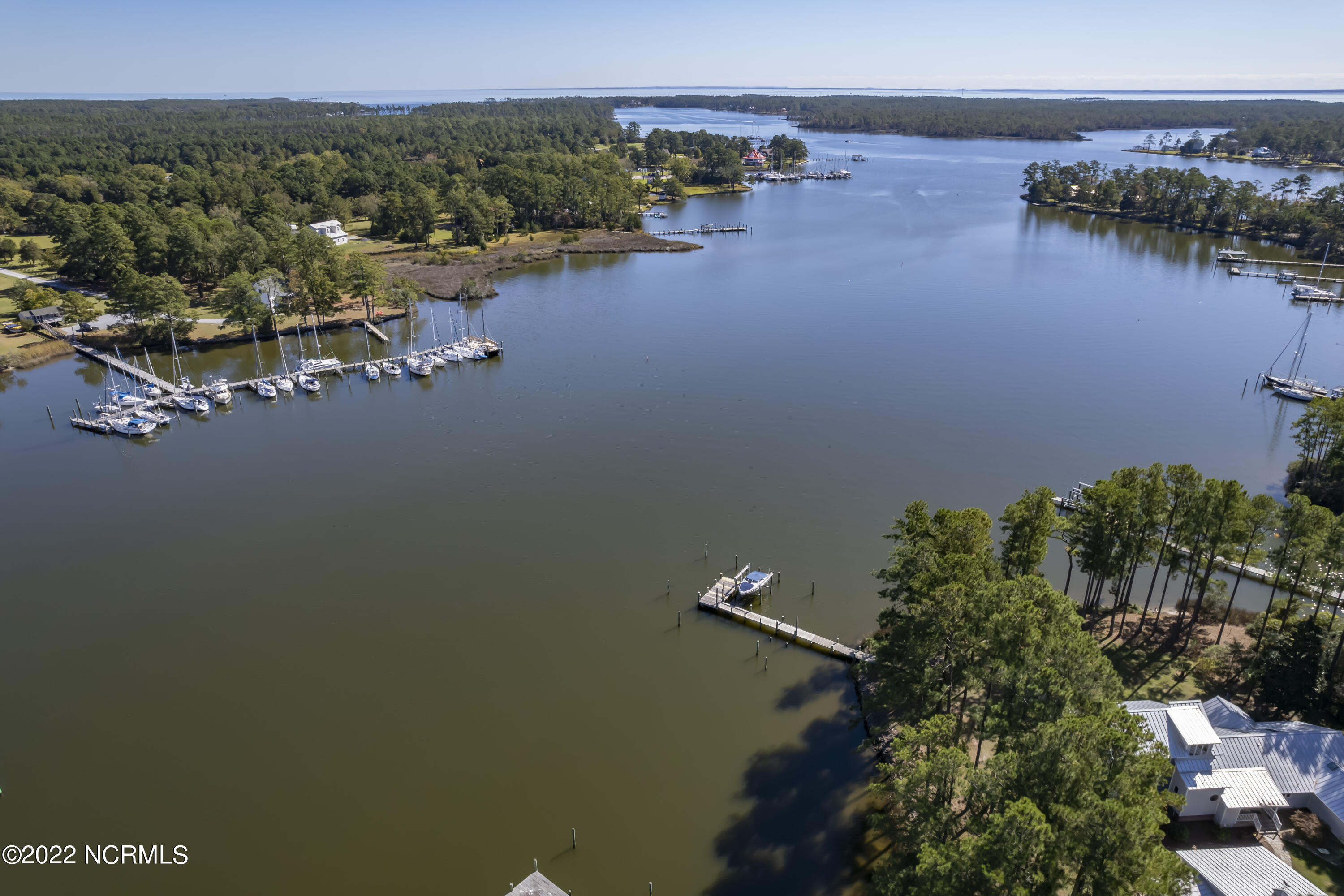 777 Fork Point Road Oriental, NC 28571 - Photo 8 of 112 Aerial View