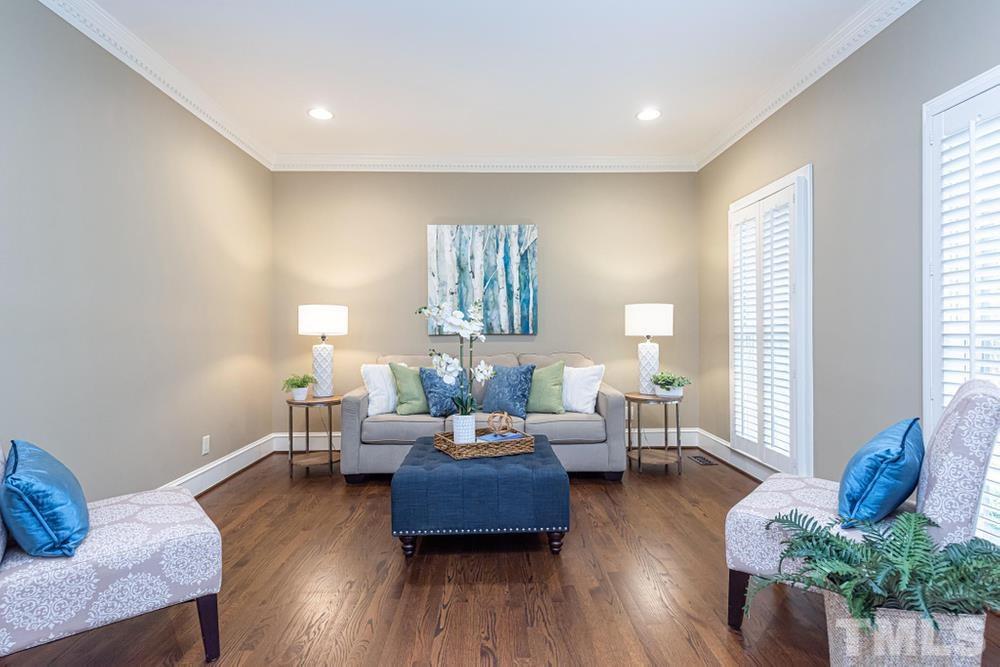 313 Jellison Court Raleigh, NC 27615 - Photo 12 of 30 Office on main level to right of entry foyer.