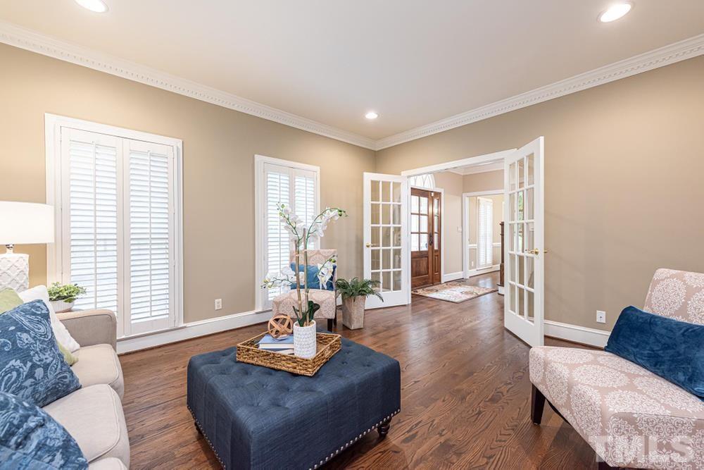313 Jellison Court Raleigh, NC 27615 - Photo 13 of 30 French doors open up to Foyer.