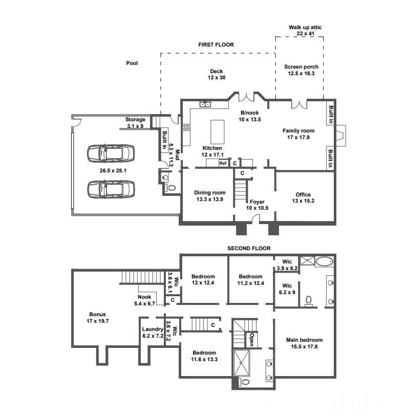 313 Jellison Court Raleigh, NC 27615 - Photo 30 of 30 Floor Plan of the House