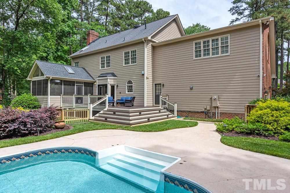 313 Jellison Court Raleigh, NC 27615 - Photo 28 of 30 View of the back of the home.
