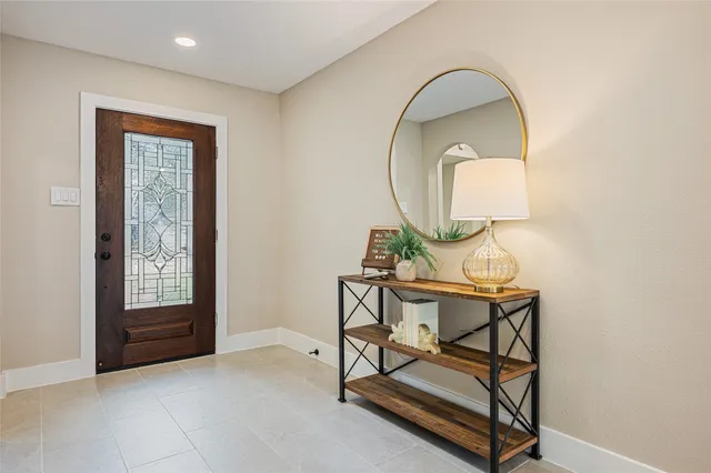 a view of a livingroom with furniture and wooden floor