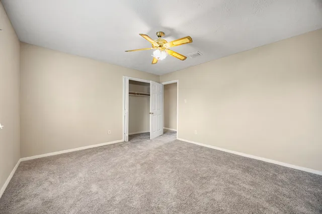 a view of a backyard with a garden