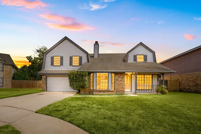 a view of a door with a door