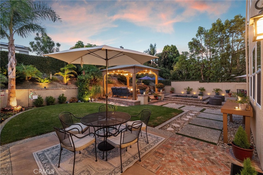 2440 Highwood Road Orange, CA 92867 - Photo 3 of 53 a view of a backyard with sitting area and furniture