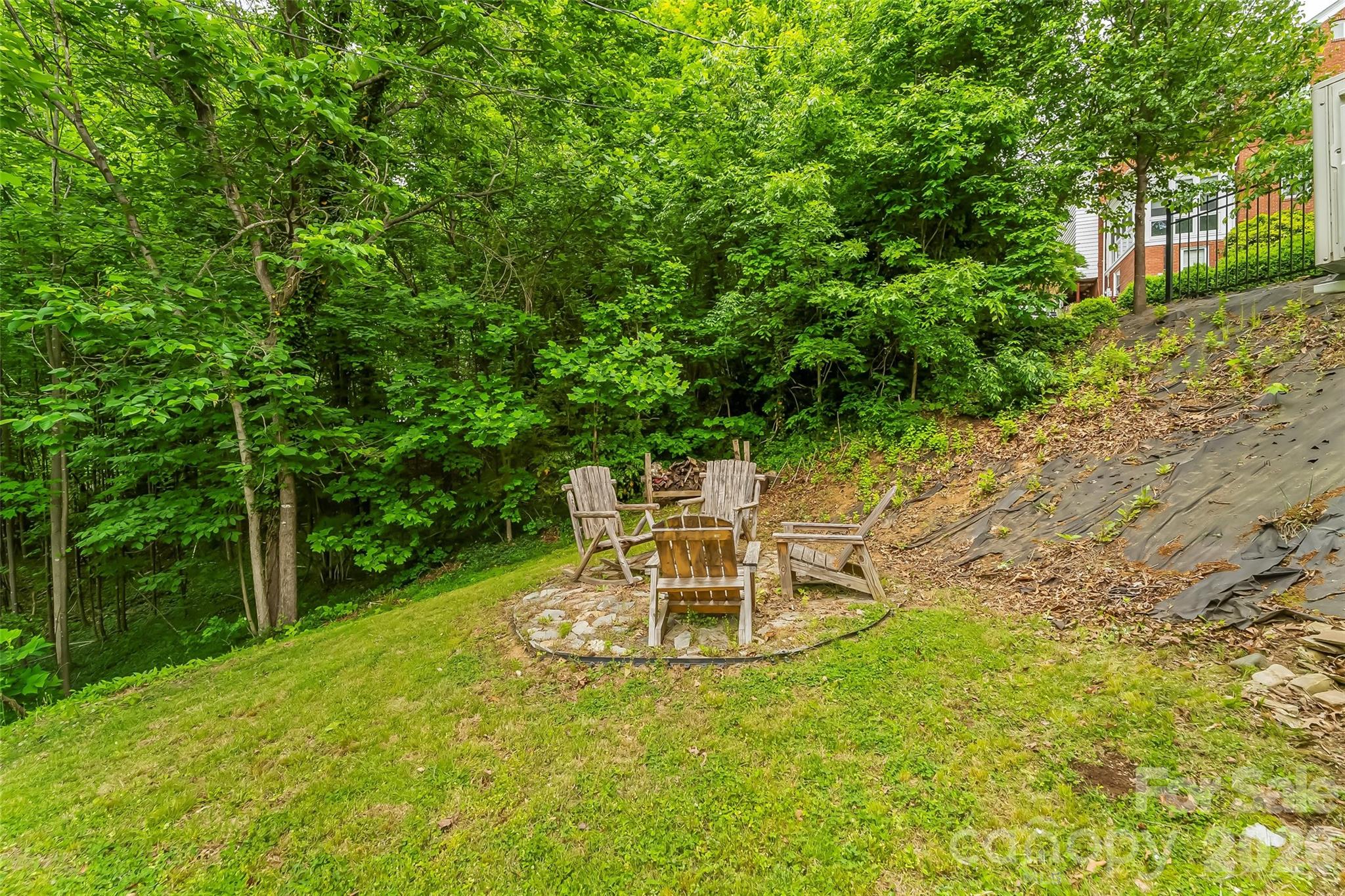 9 Crescent Drive Marion, NC 28752 - Photo 29 of 35 a view of a garden with a patio