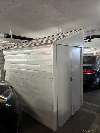 a close view of closet