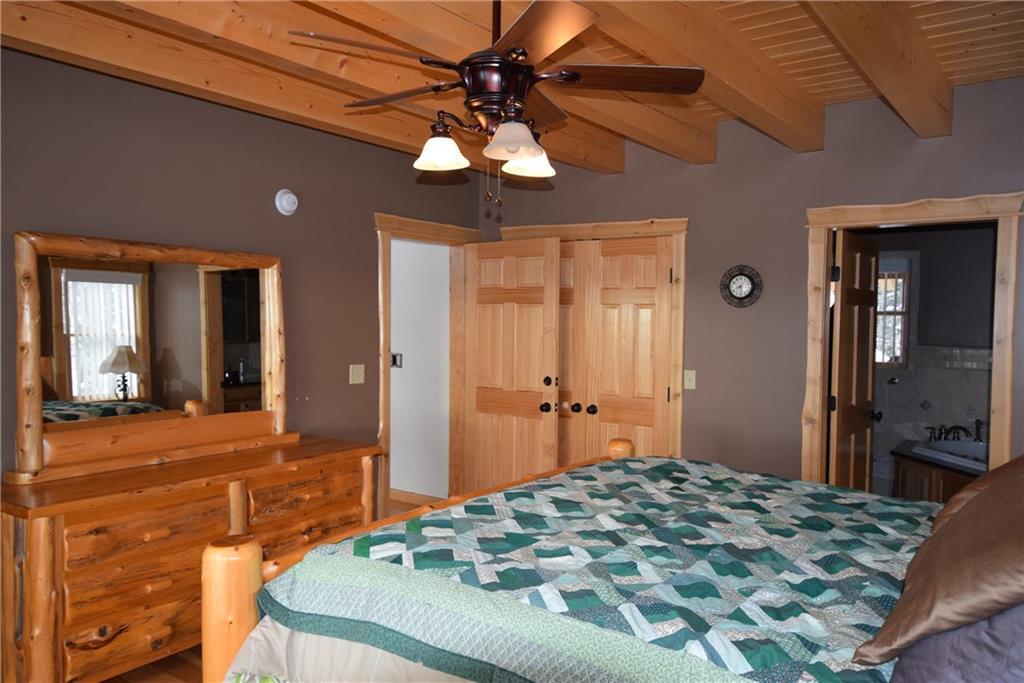 249 A Owlsboro Road Mount Chase, ME 04765 - Photo 23 of 35 Spacious master bedroom with live...