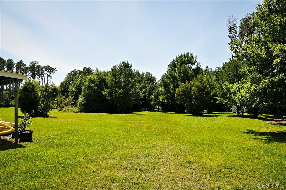 319 Beaumar Road Moon, VA 23119 - Photo 24 of 24 a view of a field with an trees in the background