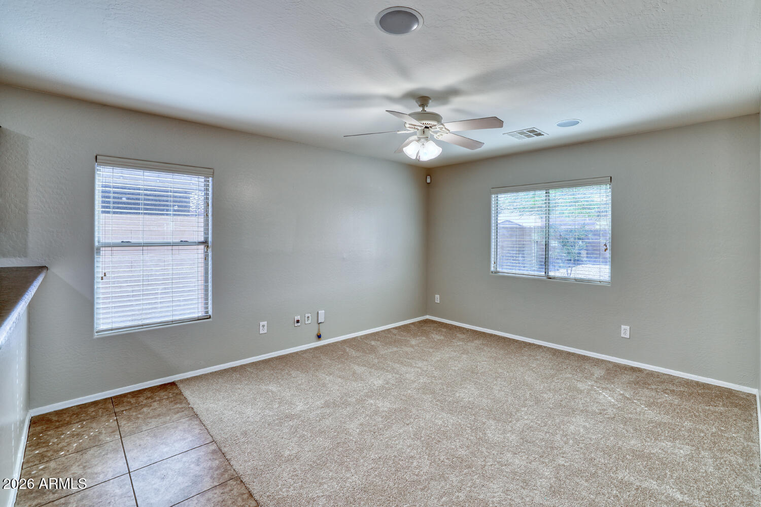 21619 West Durango Street Buckeye, AZ 85326 - Photo 9 of 30 an empty room with windows and fan