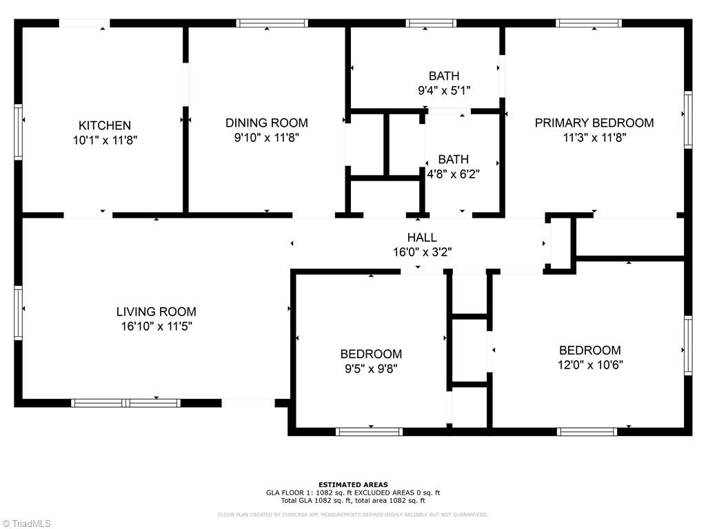 2507 Fontaine Road Greensboro, NC 27407 - Photo 34 of 34 Floorplan.