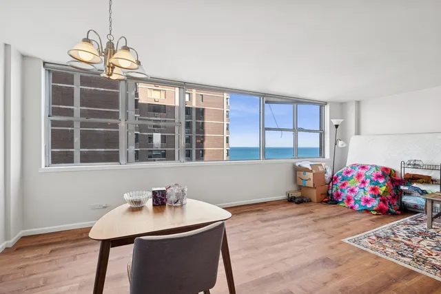 a room with furniture and window