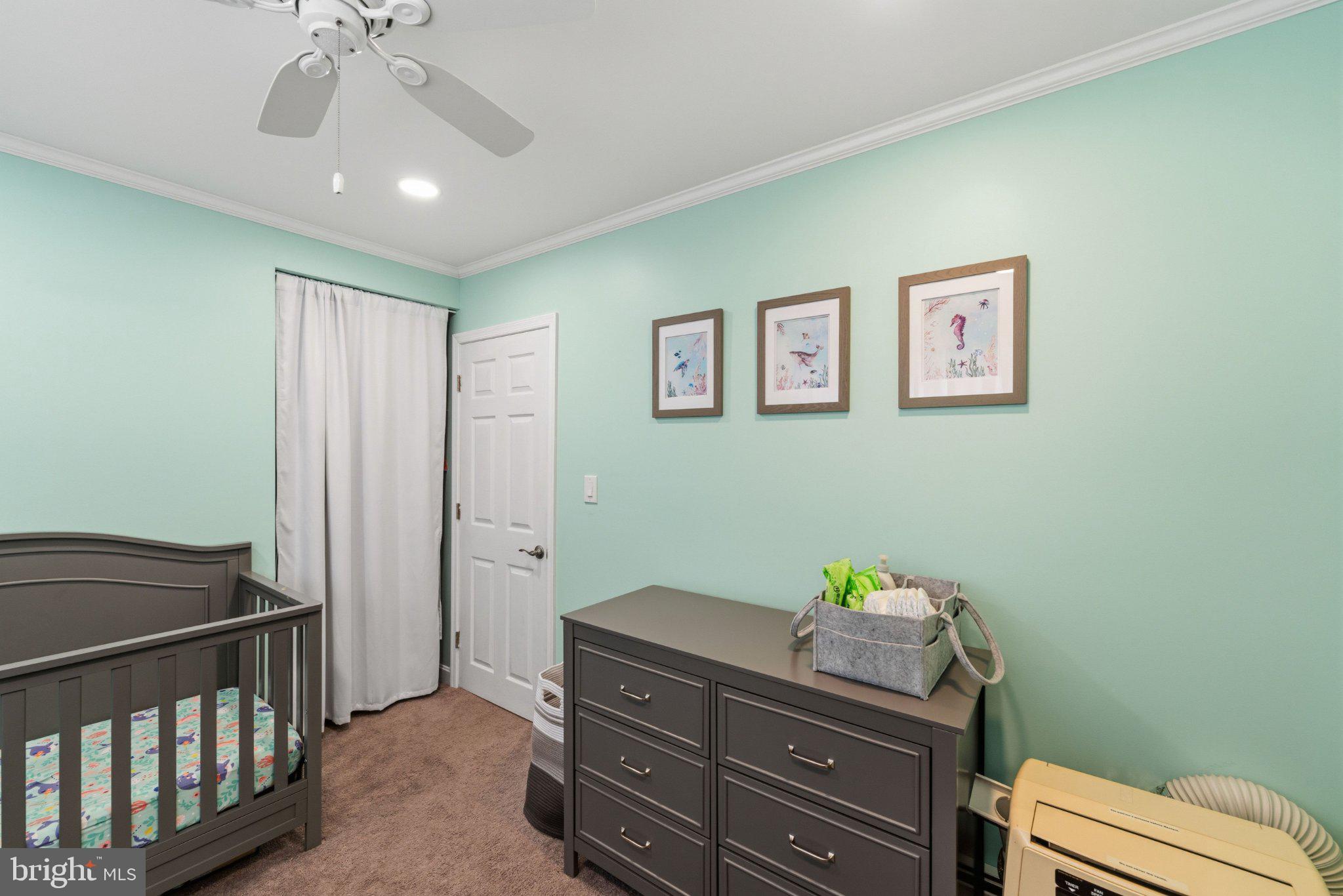 44 Quickset Road Levittown, PA 19057 - Photo 21 of 28 Serene nursery with soft mint hues.
