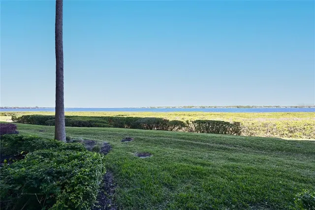 a view of a chairs and table in the garden