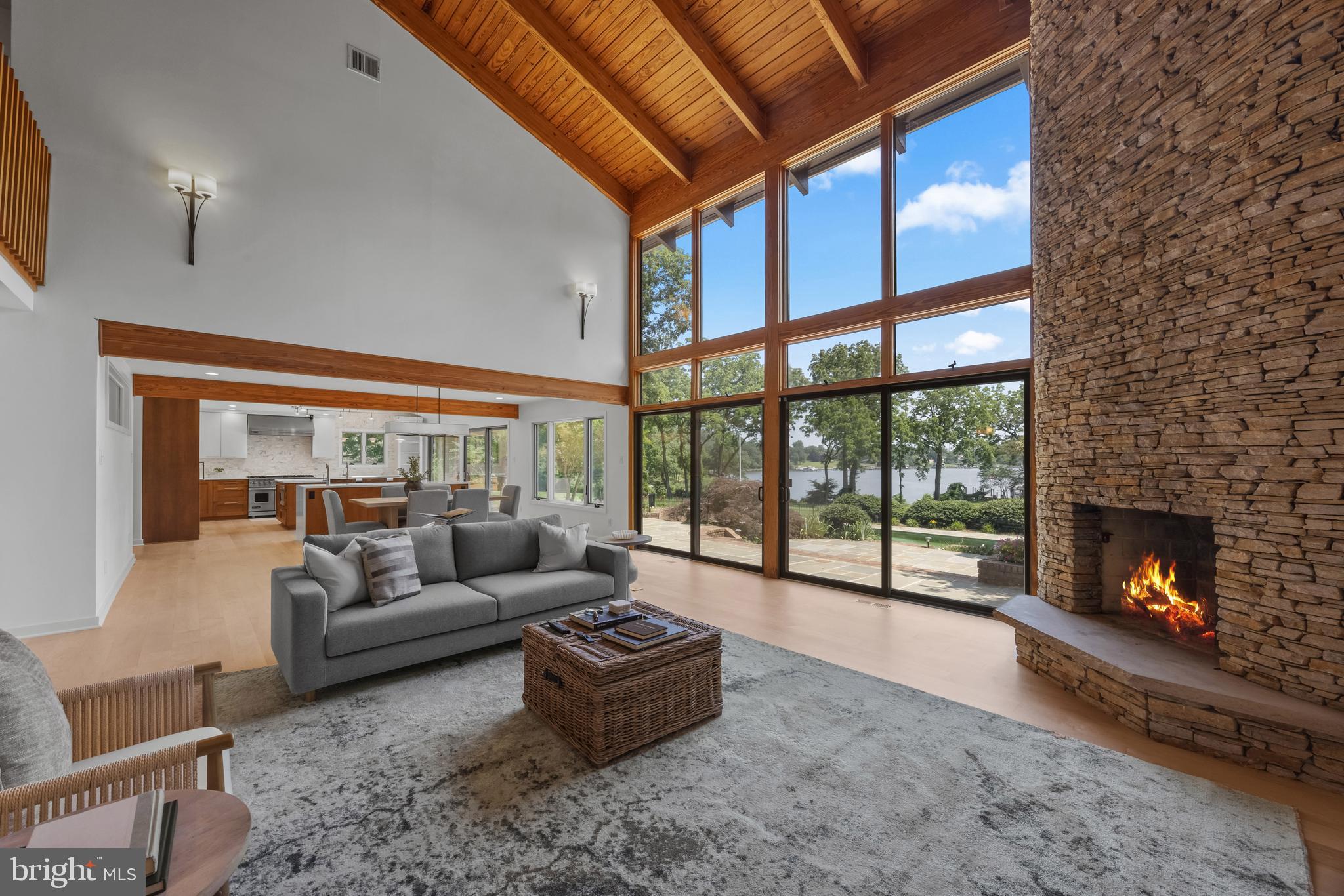 917 Childs Point Road Annapolis, MD 21401 - Photo 15 of 40 Living room with gorgeous views