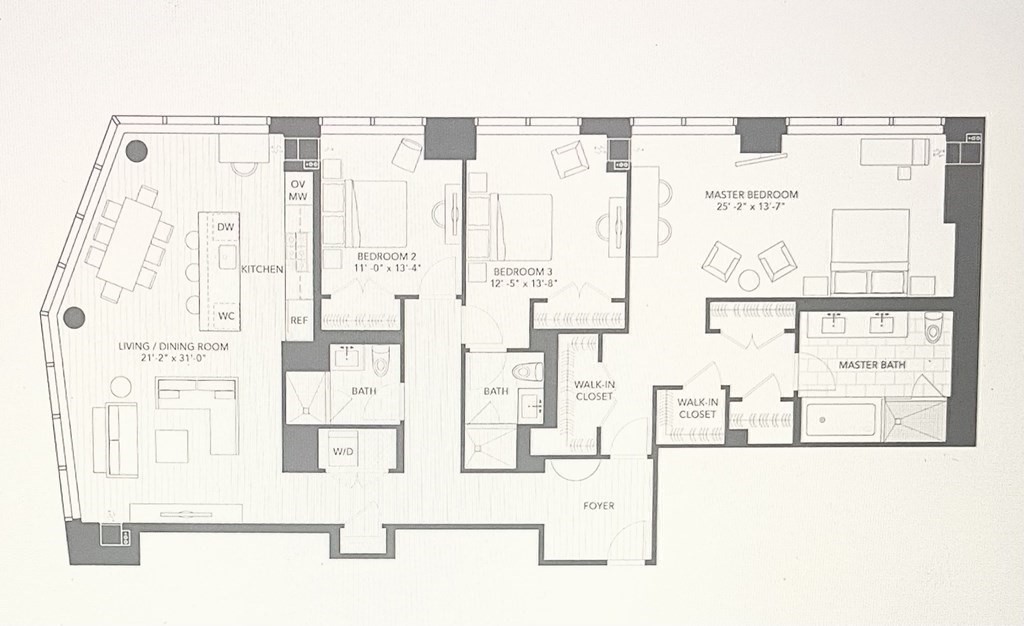 1 Franklin Street, Unit 4204 Boston, MA 02110 - Photo 37 of 37 a picture of a bathroom with a shower